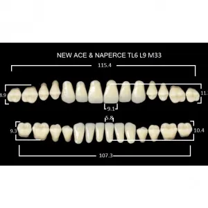 Gloria New Ace полный гарнитур фронт верх TL6, фронт низ L9, боковые М33 (28шт.), Yamahachi