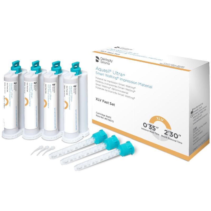 Aquasil Ultra XLV Fast Set - быстрого отверждения (4*50мл.), Dentsply