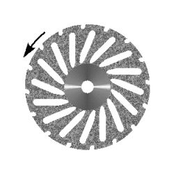Диск алмазный Косой акрил, диаметр 19мм. (1шт.), Агри