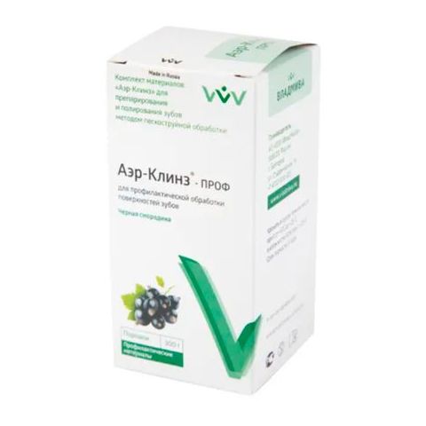 Порошок Аэр-Клинз Проф, вкус чёрная смородина (300гр.), Владмива — фото товара