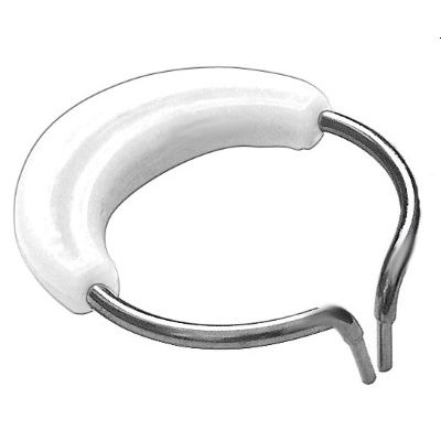 ТОР-1.033с Кольцо замыкающее с белой силиконовой — фото товара