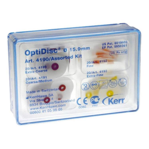 Диски OptiDisc Mini Kit - мини набор, диаметр 15,9мм. (80шт.), Kerr