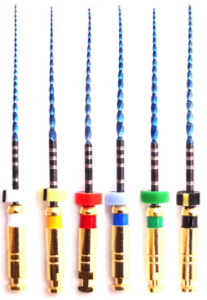 Машинные файлы (T-Flex) 25мм 04 №10-30, никель-титан, (5шт), EuroFile — фото товара