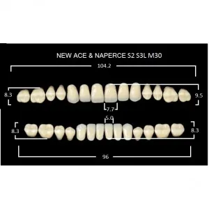 Gloria New Ace полный гарнитур фронт верх S2, фронт низ S3L, боковые М30 (28шт.), Yamahachi
