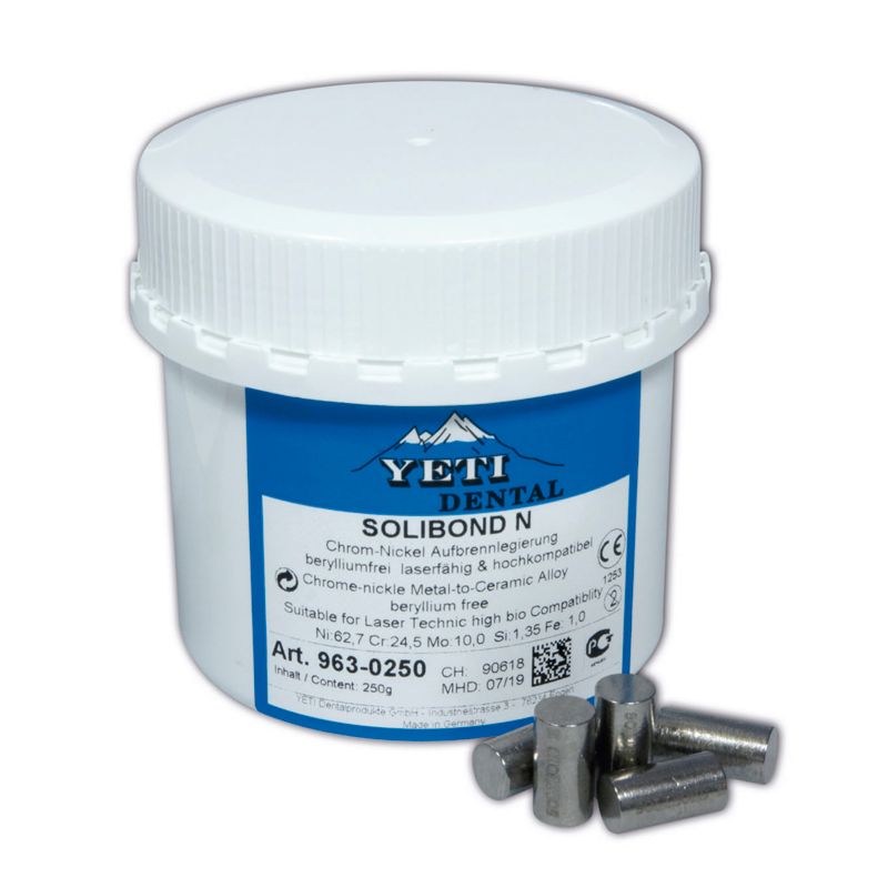 Сплав Solibond N (NICr) - для керамики (1кг.), Yeti — фото товара