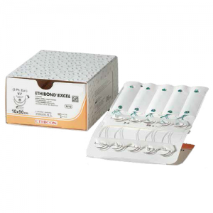 Ethibond Excel - нерассасывающийся шовный материал, Ethicon