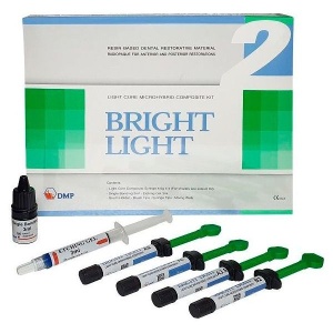 Bright Light - набор 4 шприца (А2,А3,А3,5,В2) и принадлежности, DMP