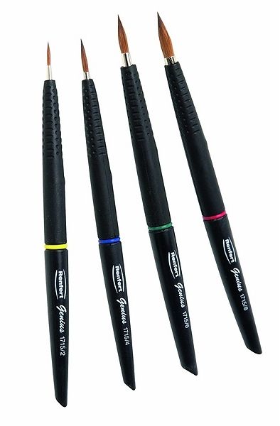 Кисти Genius - набор (4шт.), Renfert — фото товара