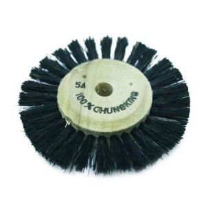 Щётка синтетическая жёсткая, 1 рядная редкий ворс, диаметр 64мм (1шт.), Songjiang sheshan