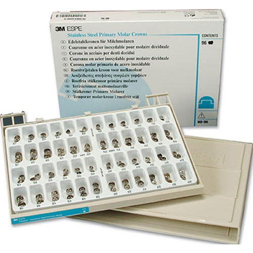 Steel Crowns - набор из 48 коронок ND-48 (по одной коронке каждого вида и размера), 3М Espe