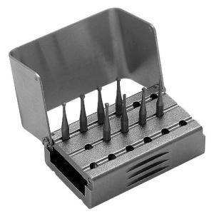 Подставка металлическая с крышкой для угловых наконечников, тип CA, YDM — фото товара