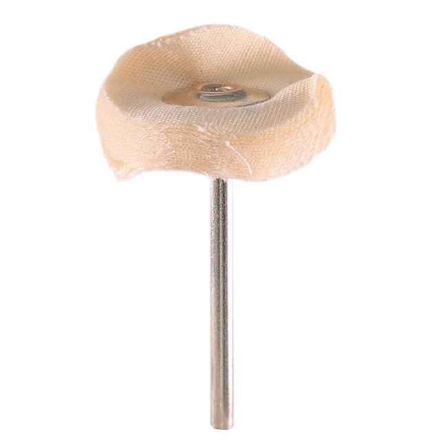 Круг бязевый, белый, диаметр 22мм (1шт.), Songjiang sheshan — фото товара