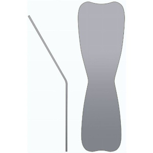 Зеркало внутриротовое ST Occlusal Wide S для фотографирования,без родиевого покрытия, YDM — фото товара