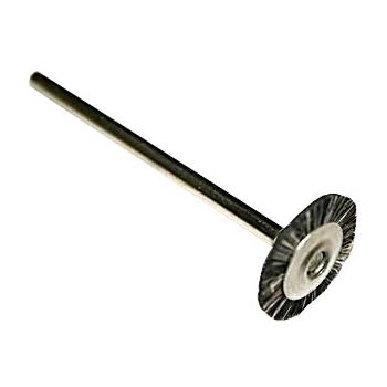 Щётка натуральная, серая, диаметр 15мм (1шт.), Songjiang sheshan