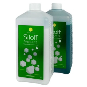 Siloff Medium 22 - силикон для дублирования (1кг+1кг), Siloff
