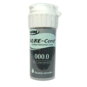 Нить ретракционная из микрофибры Sure Cord №000.0, Sure Endo — фото товара