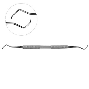 Инструмент для снятия зубных отложений YB #2 , двусторонний, YDM  — фото товара