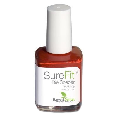 SureFit красный - компенсационный лак 12мкм. (15мл.), Harvest Dental