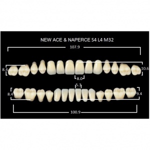 Gloria New Ace полный гарнитур фронт верх S4, фронт низ L4, боковые М32 (28шт.), Yamahachi
