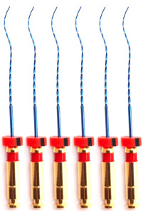 Машинные файлы Blue (3D-Files) 25мм F25 02 №25, никель-титан, (6шт), EuroFile — фото товара