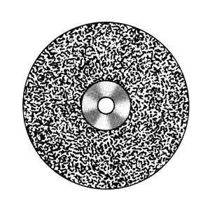 Алмазный диск DISC 916/220 Standart, толщина 0,40мм, односторонний - верх (1шт.), SS White — фото товара