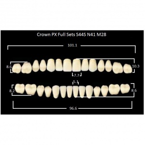 Crown PX/Efucera PX полный гарнитур фронт верх S44S, фронт низ N41, боковые М28 (28шт.), Yamahachi