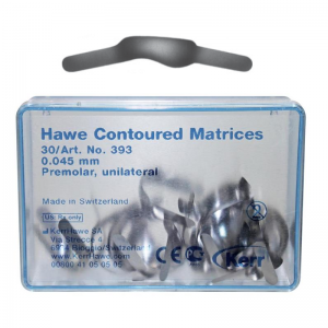 Матрицы металлические контурированные - премоляры односторонние (30шт.), Kerr Нawe