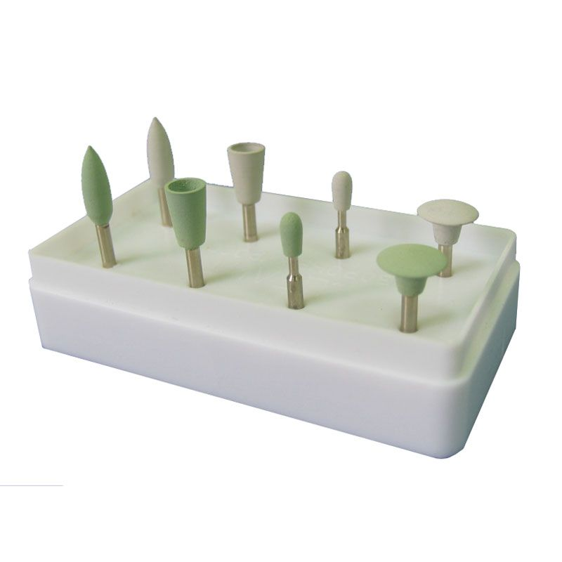 Poliflex, набор №1 - головки для композитов (8шт.), Целит — фото товара