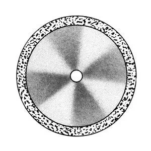 Алмазный диск DISC F 912/220 Flex, толщина 0,20мм, односторонний - верх (1шт.), SS White — фото товара