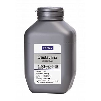 Vertex Castavaria №10 - Полупрозрачный розовый с прожилками (1кг.), Vertex