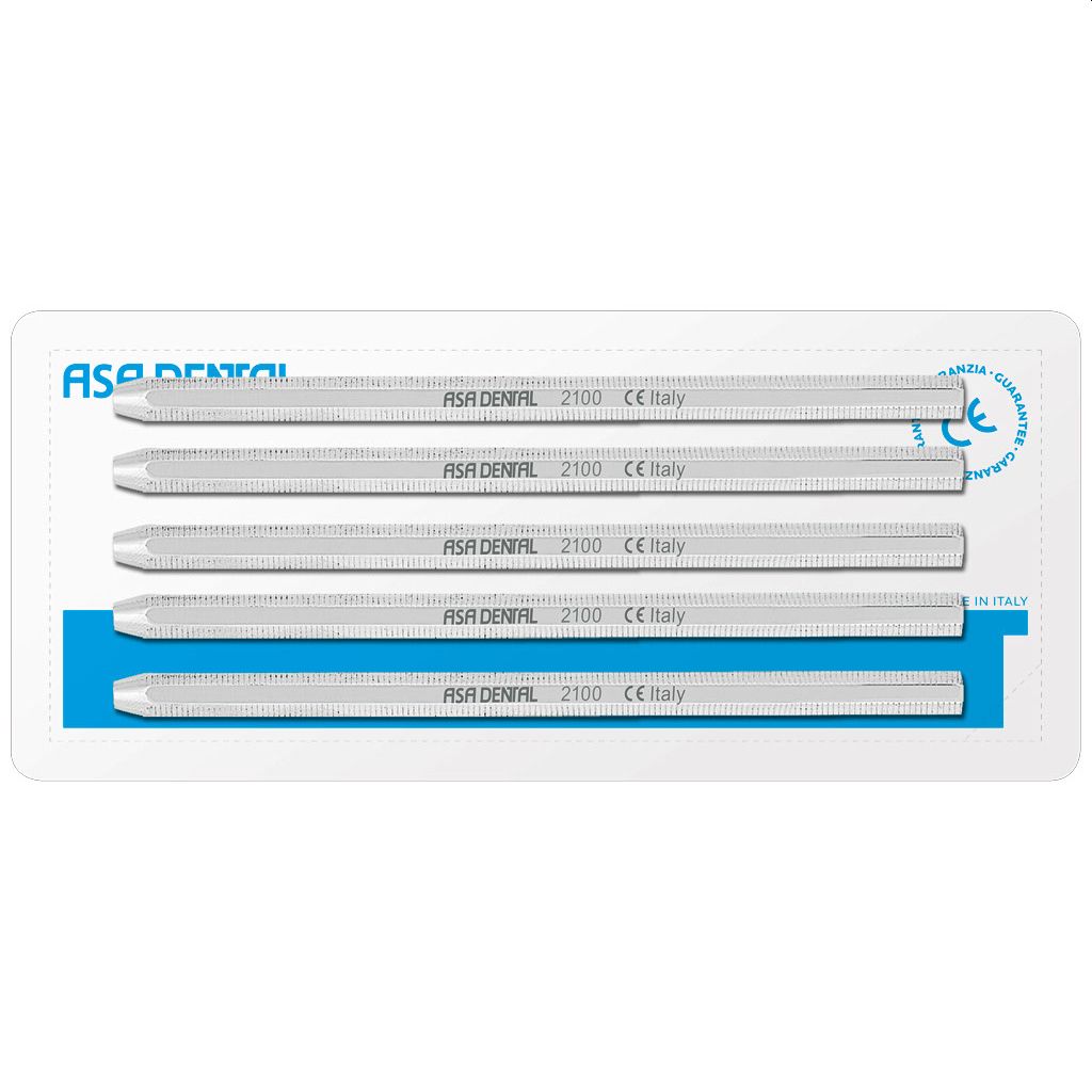 Ручка для зеркал восьмигранная, набор из 5 штук, Asa Dental