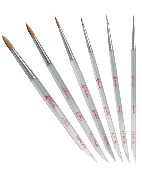 Кисточки Kolinsky - набор (6шт.), Renfert — фото товара