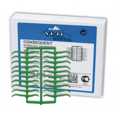 Восковые кламмеры многофункциональные (200шт.), Yeti — фото товара