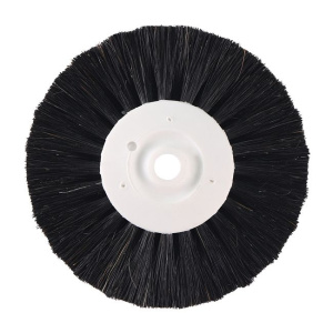 Щётка синтетическая жёсткая, 2-х рядная частый ворс, диаметр 72мм (1шт.), Songjiang sheshan — фото товара