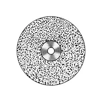 Алмазный диск DISC F 916/190 Flex, толщина 0,20мм, односторонний - верх (1шт.), SS White — фото товара