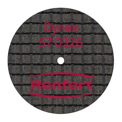 Диски отрезные армированные Dynex 26х0,3мм (20шт.), Renfert — фото товара