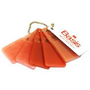 Расцветка Basis Shade Guide цвета (Light Pink,Pink,Dark Pink, LF Pink, Clear, LF-a,), Yamahachi