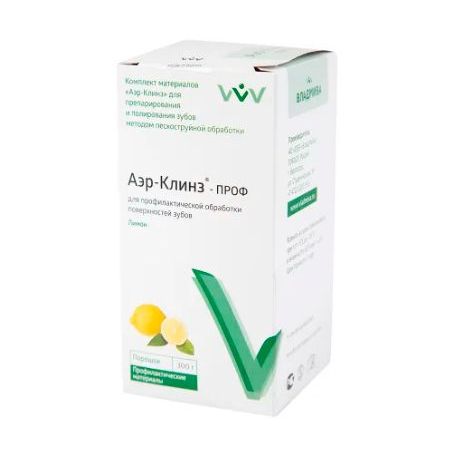 Порошок Аэр-Клинз Проф, вкус лимон (300гр.), Владмива — фото товара