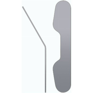 Зеркало внутриротовое ST для фотографирования язычной/лингвальной поверхности в ротовой полости, YDM — фото товара