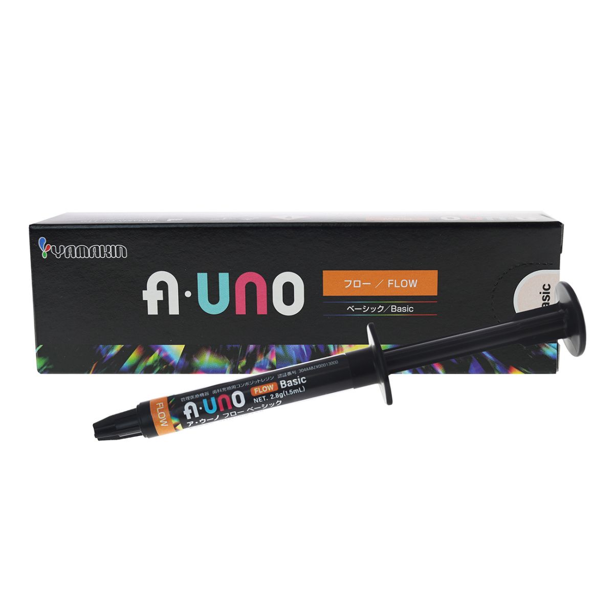Композит стоматологический A•UNO Flow Basic для прямых реставраций одним оттенком, 2,8 гр (1,5 мл), — фото товара