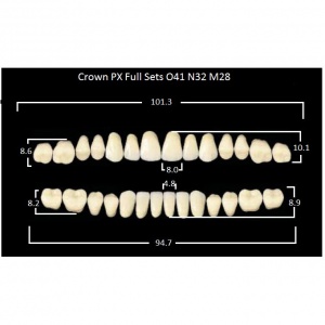 Crown PX/Efucera PX полный гарнитур фронт верх O41, фронт низ N32, боковые М28 (28шт.), Yamahachi