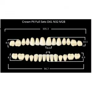Crown PX/Efucera PX полный гарнитур фронт верх O41, фронт низ N32, боковые М28 (28шт.), Yamahachi