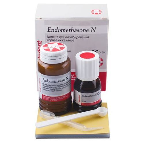 Endomethasone N - набор (14гр.+10мл.), Septodont