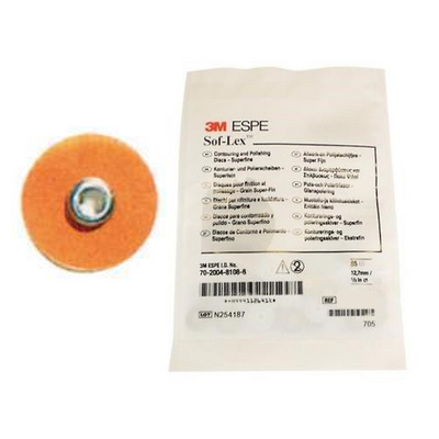 Диски Sof-Lex - сверхтонкие, мягкие, диаметр 12,7мм. (50шт.), 3М Espe