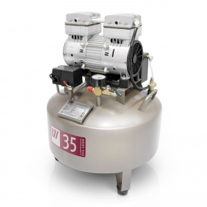Стоматологический компрессор W-602 - объём 35л. (70л/мин), WuerWei