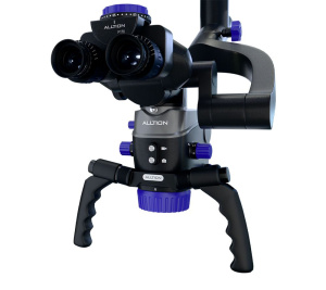 ALLTION AM-5000VFR стоматологический микроскоп с вариоскопом и флуоресцентным режимом (чёрный) — фото товара