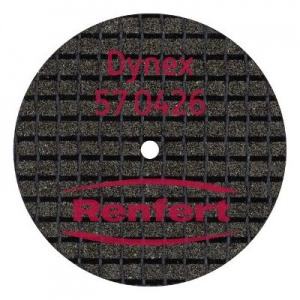 Диски отрезные армированные Dynex 26х0,4мм (20шт.), Renfert