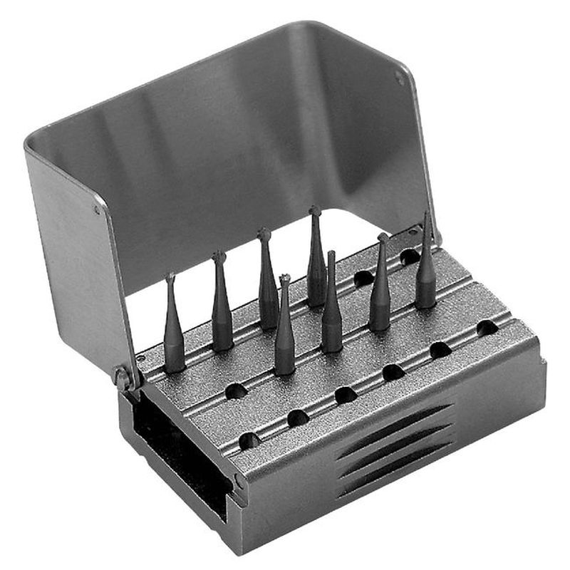 Подставка металлическая с крышкой для угловых наконечников, тип CA, YDM — фото товара