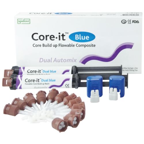 Core.it Dual blue - синий (2*10гр.), Spident