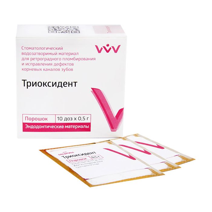 Триоксидент порошок, 10 пакетов по (0,5гр.), Владмива — фото товара